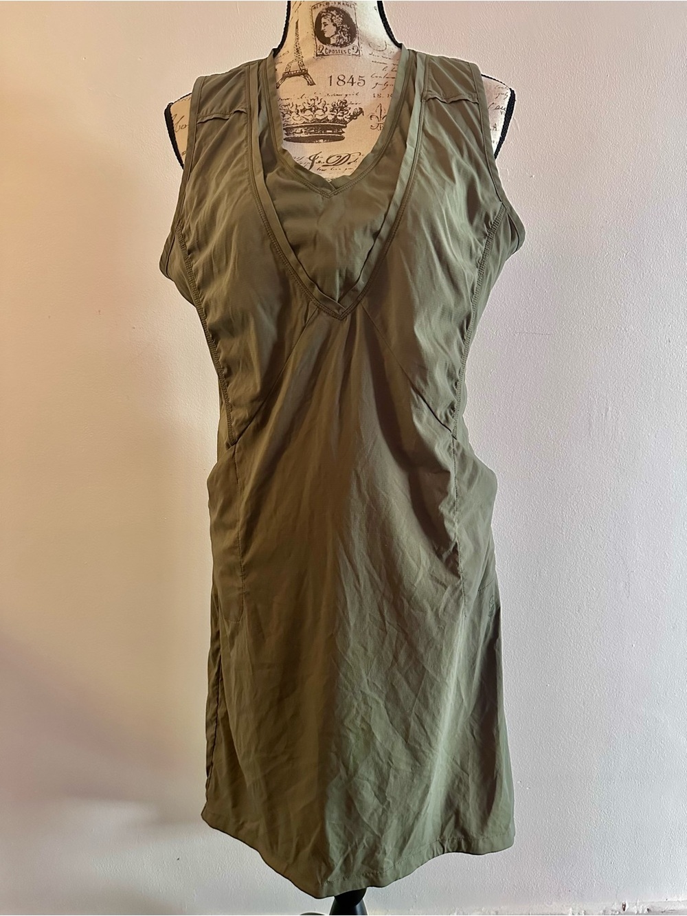 INDYGENA Liike Dress, Green, Size: L (Indyeva)